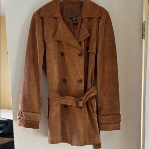 Washable Suede Belted Jacket Size M
Good condition
